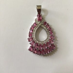 Beautiful Ruby diamond Pendant